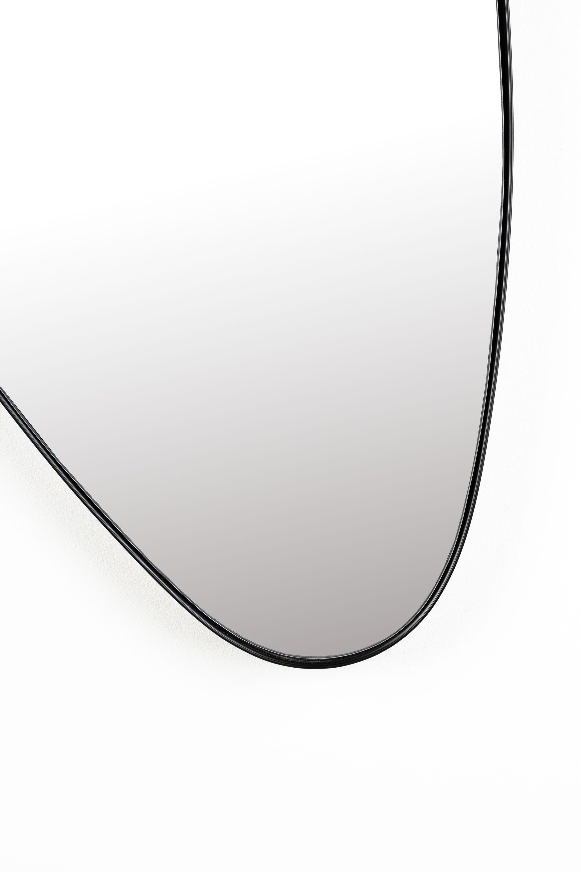 Juna Black Pebble Wall Mirror